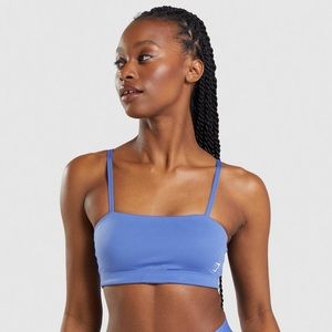 Gymshark Bandeau Sports Bra Size XS Court Blue
